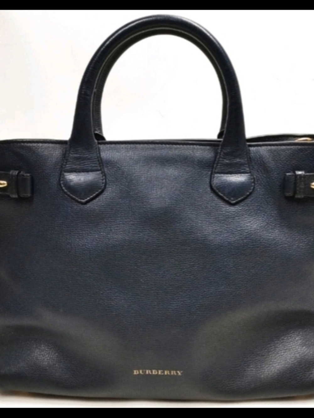 Burberry Med Banner House Check Satchel W COA - Picture 4 of 15
